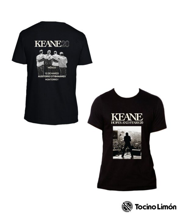 Playera "Keane Tour"