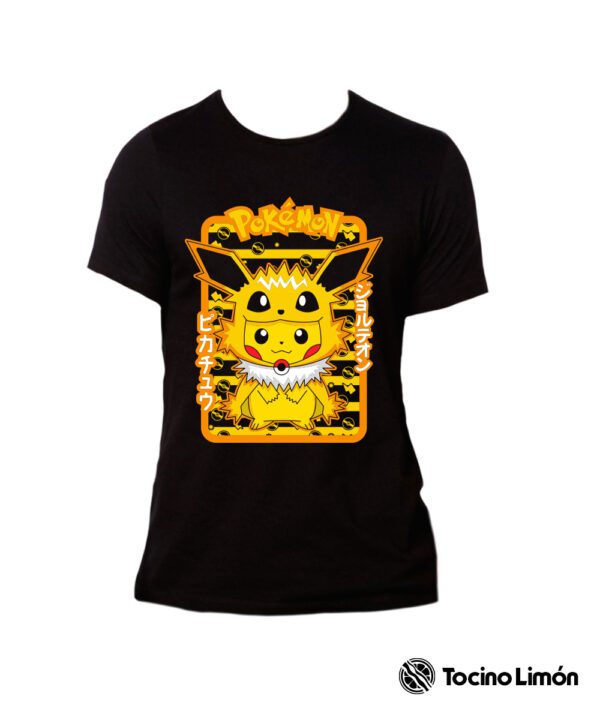 Playera Pokemon "PikaJolteon"