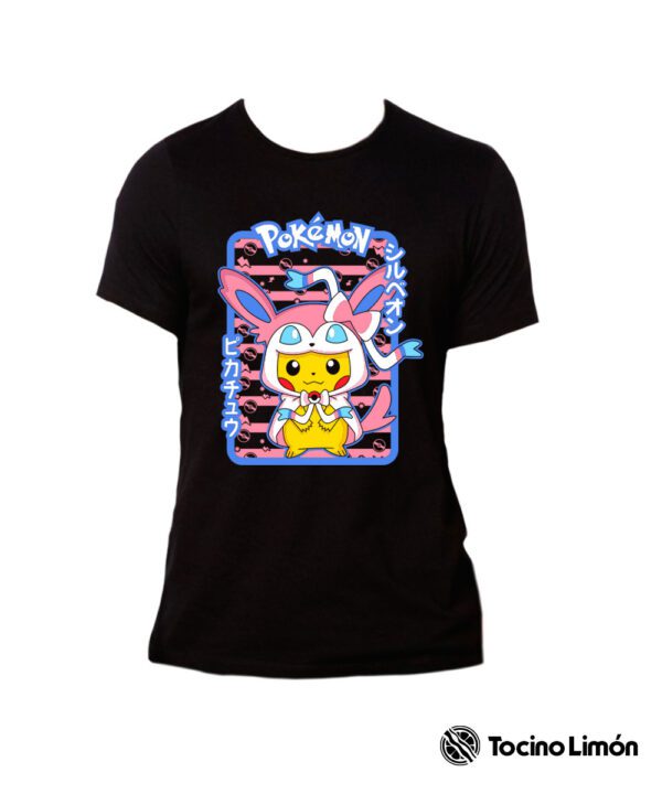 Playera Pokemon "PikaSylveon"